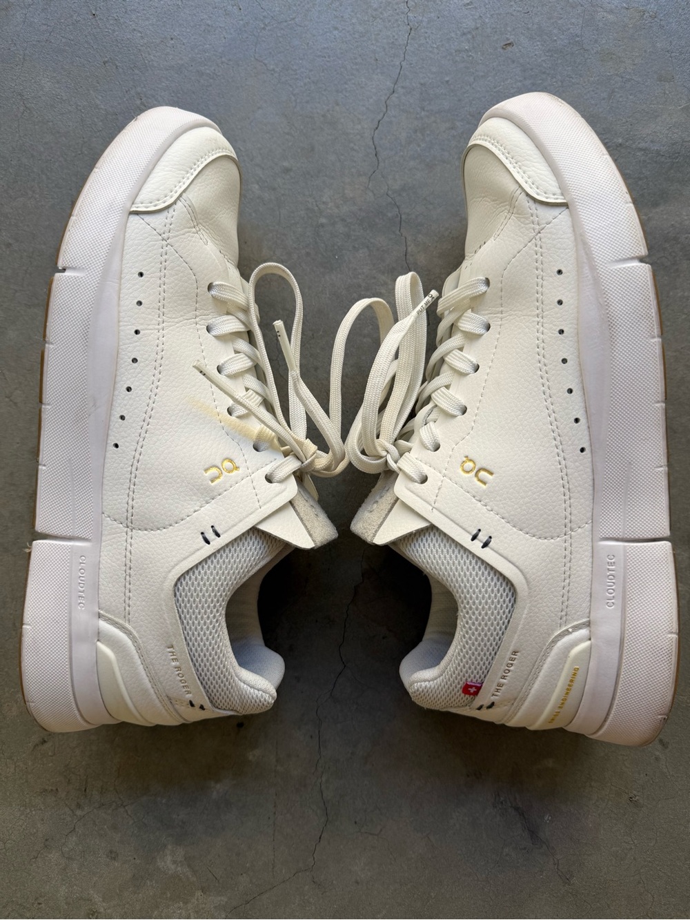 On the Roger Center Court sneakers